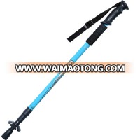 Aluminum Telescopic Trekking Hiking Pole Walking Stick with Anti-shock Lock