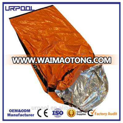 thermal emergency blanket/emergency sleeping bag URPOOL survival sleeping bag