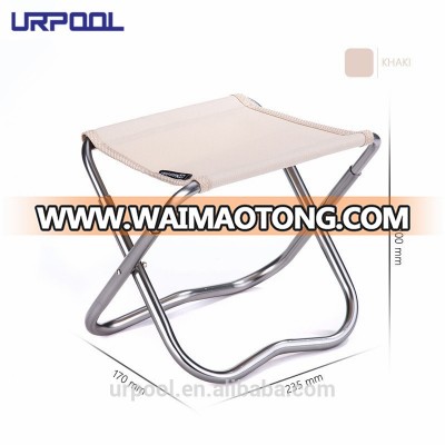 Folding Chair - URPOOL Portable Aluminum Folding Chair Stool Seat Outdoor Fishing Camping Picnic Padded