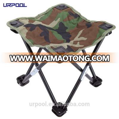 Portable Folding Fishing Chair Outdoor Camping BBQ Seat Camouflage Stool