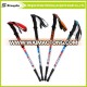 2015 good quality and competitive all kinds of carbon trekking pole outdoor walking hiking stick