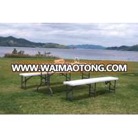 6ft plastic folding portable table with carry handles plastic folding table